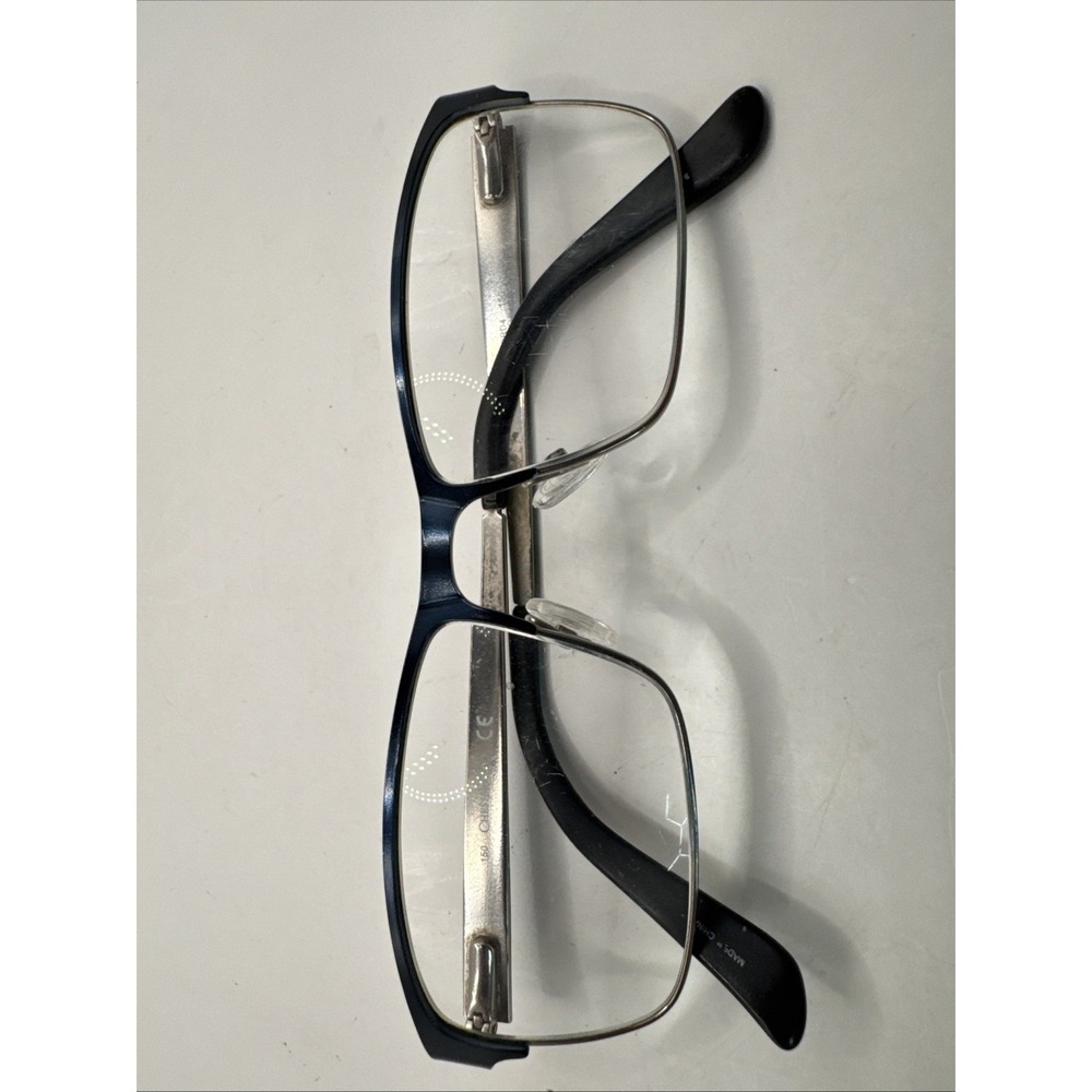 CHESTERFIELD CH34XL 0RD4 Blue/Silver 57-17-150 Used Frame w/FreeLensWipes #6e